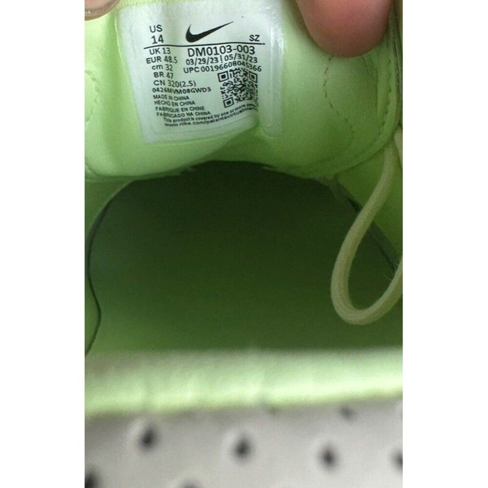 Nike Golf Shoes Air Jordan‎ ADG 4 Bone White Volt Green DM0103-003 Men's 14 NEW - Picture 12 of 12